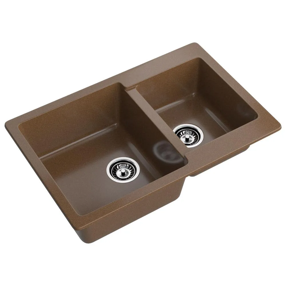 Кухонная мойка GranFest PRACTIK 780K, терракот