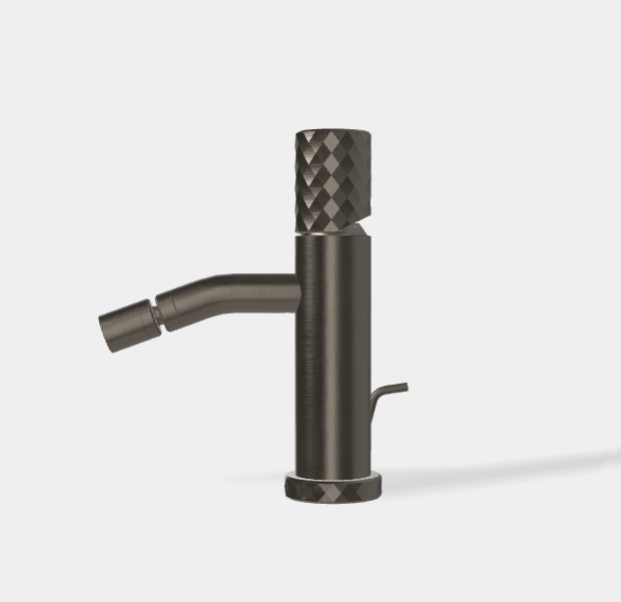 Смеситель для биде Fima Carlo Frattini Spillo Tech, X Collection, брашированный черный хром (F3032TXSXCS)