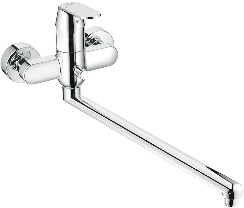 Смеситель для ванны GROHE Eurosmart Cosmopolitan с длинным изливом, хром (арт. 32847000)