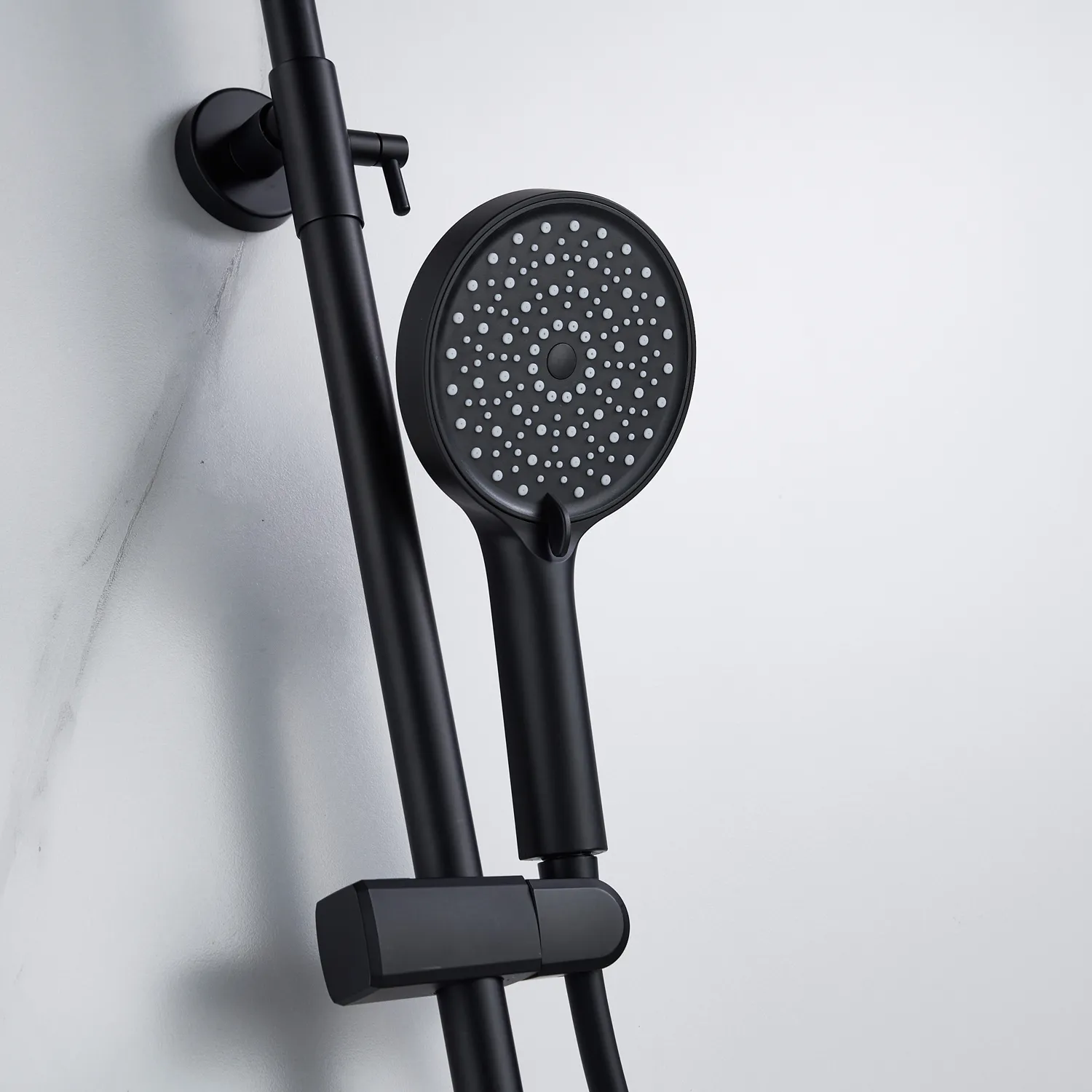 Душевая система Shevanik S4726H, черный