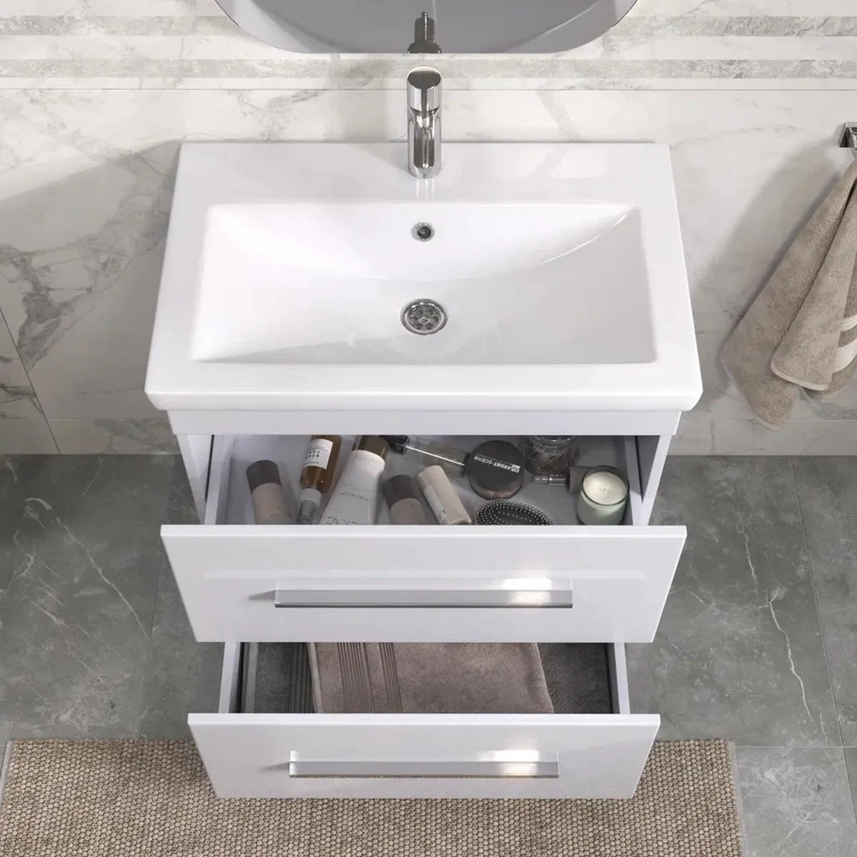 Тумба с раковиной напольная VIGO Land 020, 70 см