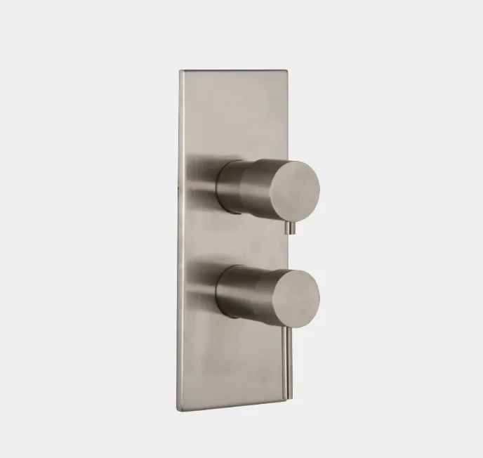 Смеситель для душа Fima Carlo Frattini Spillo Steel, на 2/3 потребителя, нержавеющая сталь (F3079X6INOX)