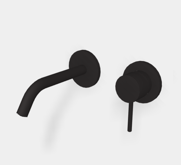 Смеситель для раковины Fima Carlo Frattini Spillo Up, черный матовый (F3051WX8NS.1)