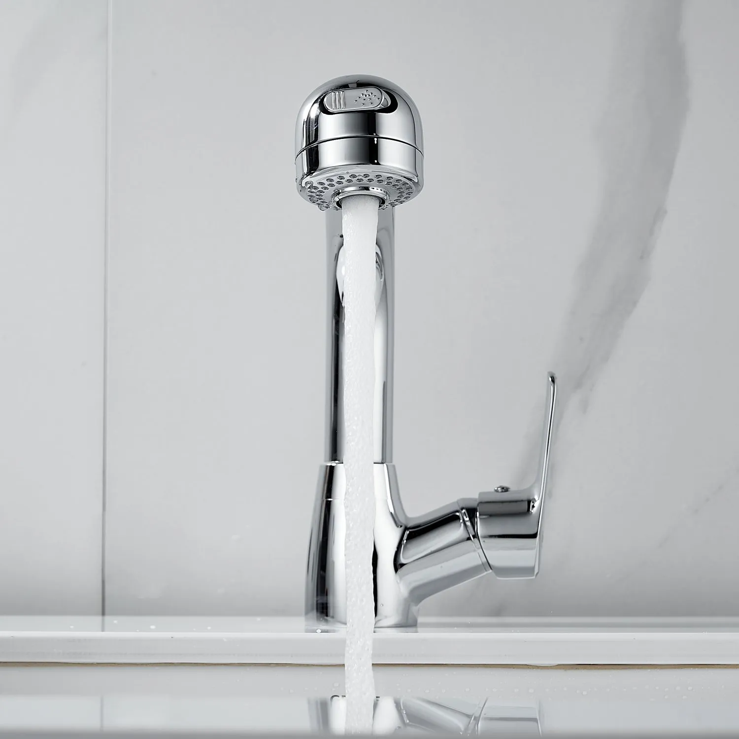 Смеситель для раковины многофункциональный Raffine F291, хром