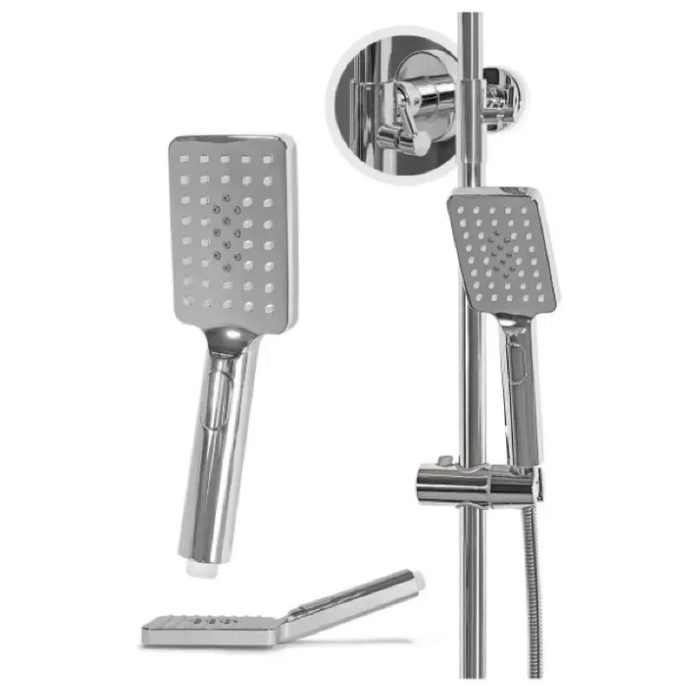 Душевая система с термостатом Grocenberg GB7005CR, хром