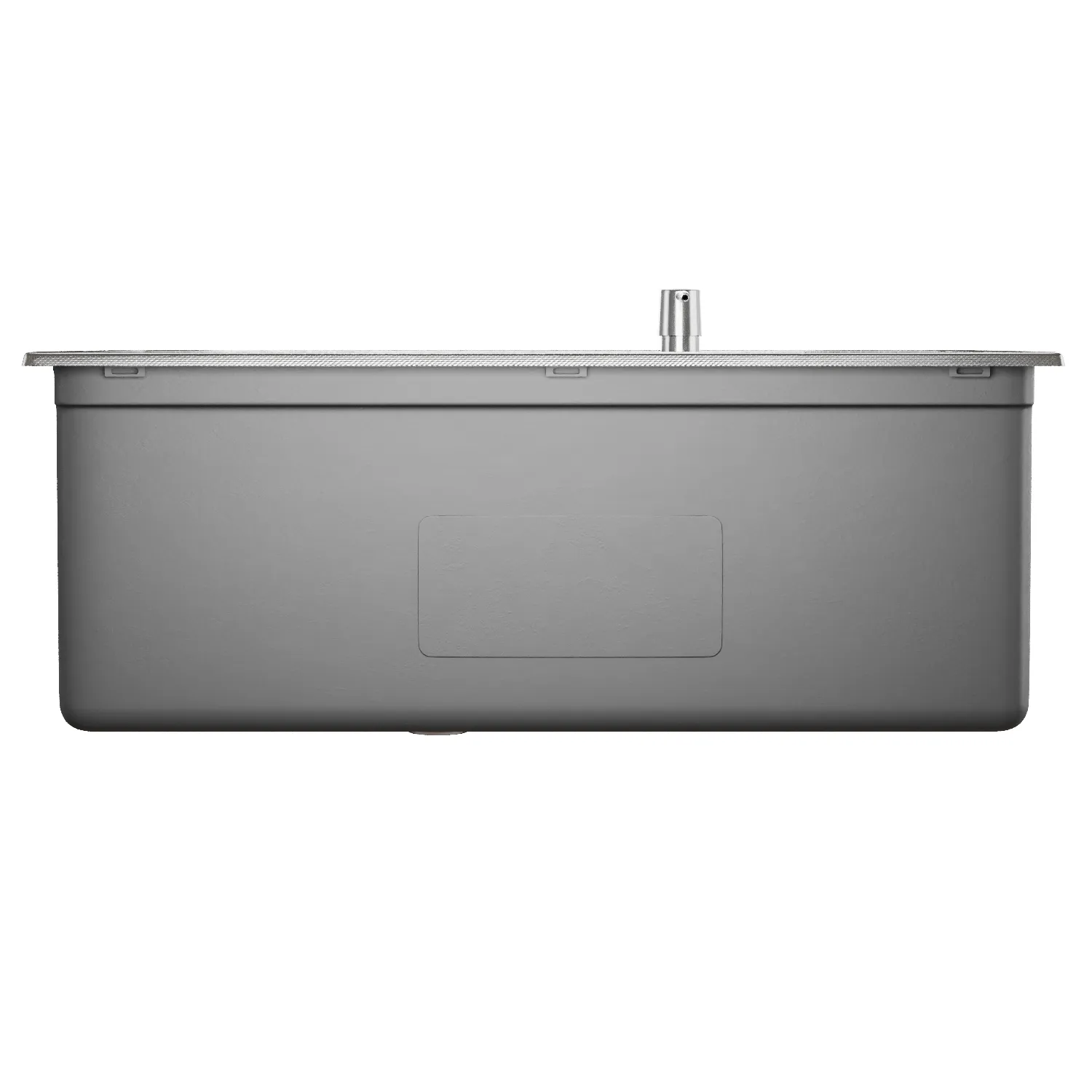Мойка настол.монтаж MIXLINE ПРО 60х45 (1,0) вып 3 1/2" с ФАСКОЙ 21,5см с сиф.(сатин дек)+доз+кол+корз (558469)