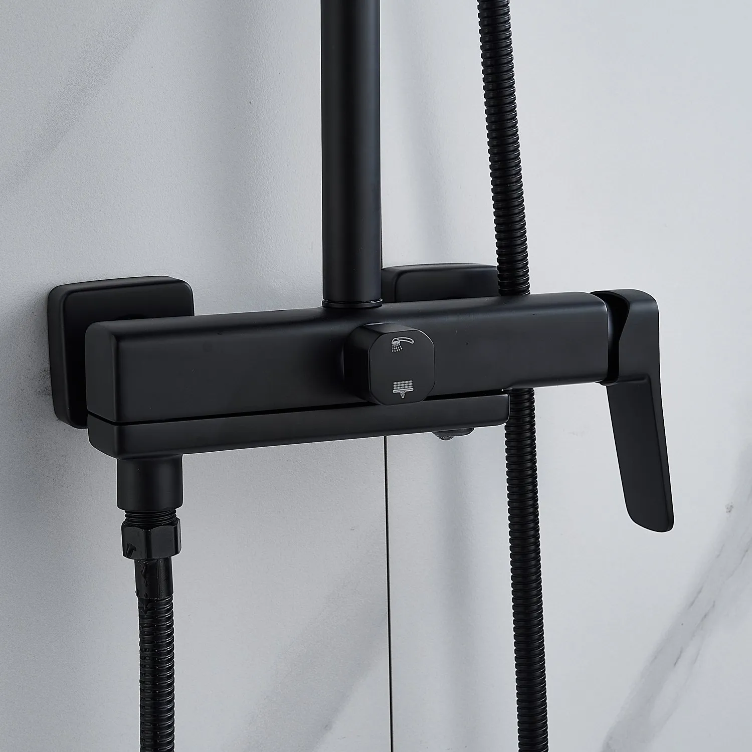 Душевая система Raffine F3699H, черный