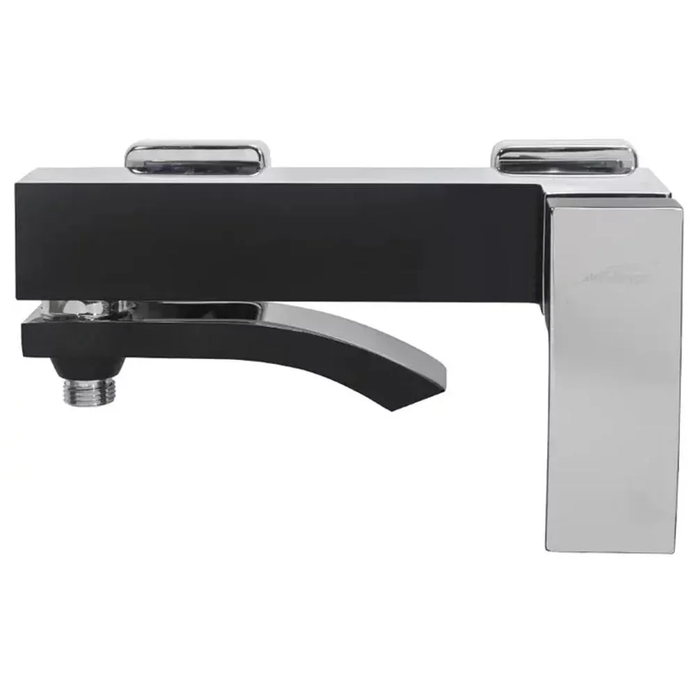 Набор для ванны 3 в 1 Hansberge H7077BC, черный/хром