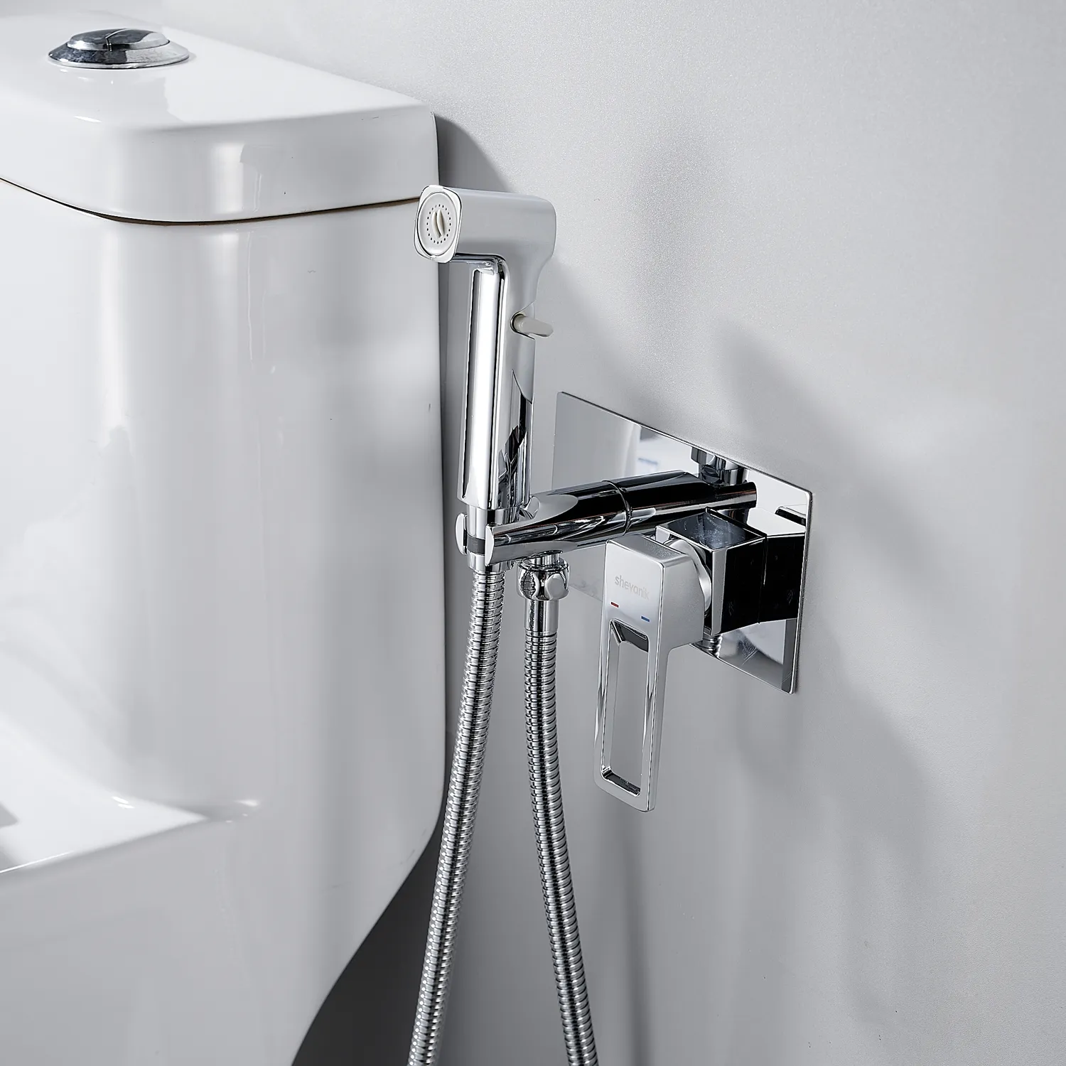 Гигиенический душ со смесителем Shevanik S6805, хром