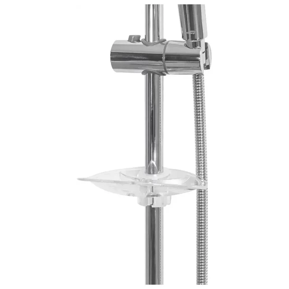 Набор для ванны 3 в 1 Hansberge H7099W, белый/хром