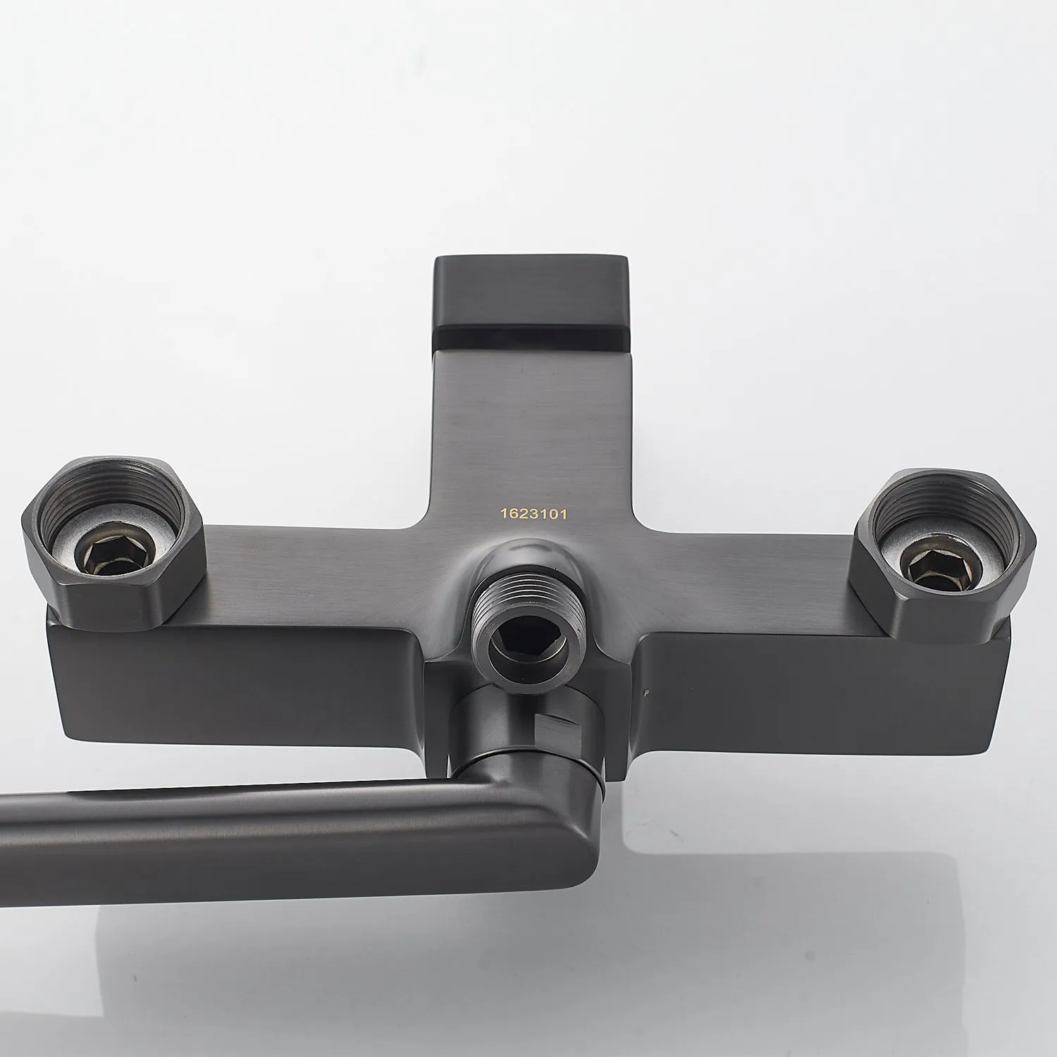 Смеситель для ванны Raffine F2296T, оружейная сталь