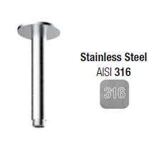 Держатель верхнего душа Almar 316 Stainless Steel, 316 Stainless Steel (E021098.316)