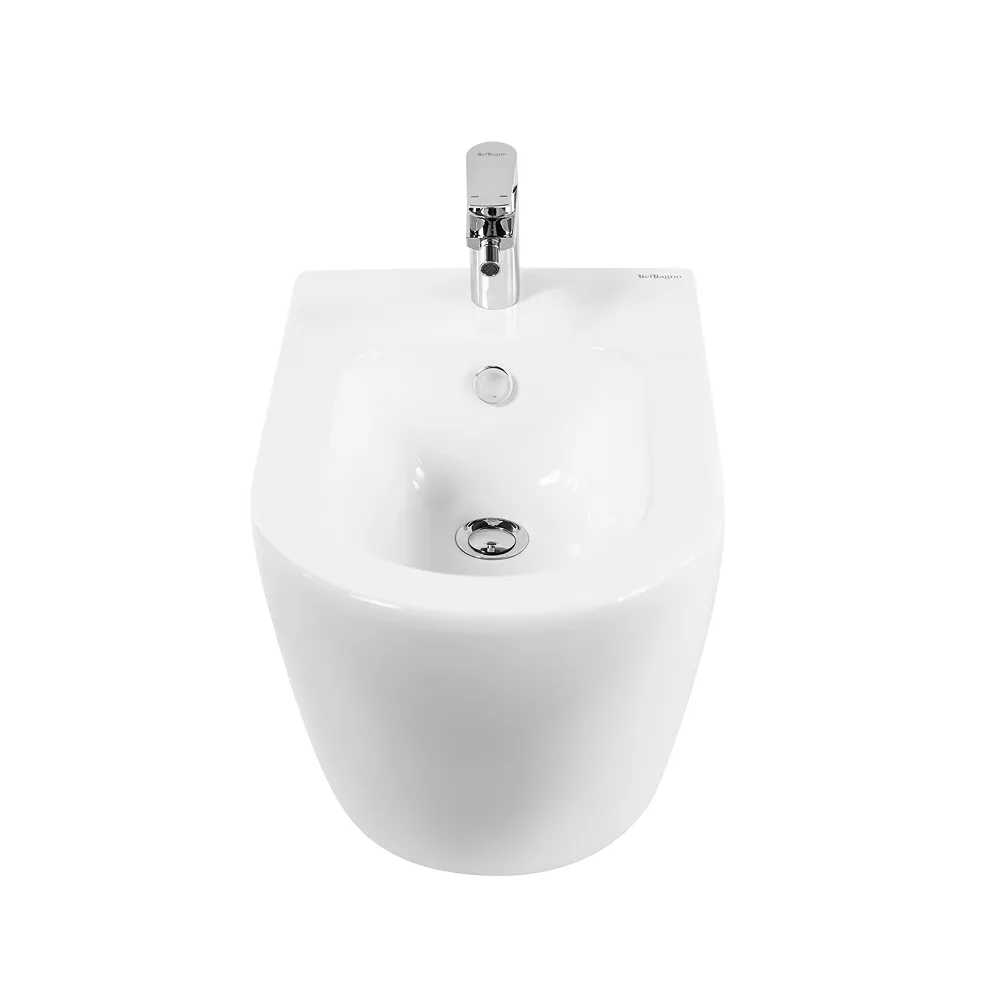 Биде напольное BelBagno Sfera-R, белый (BB2141B)
