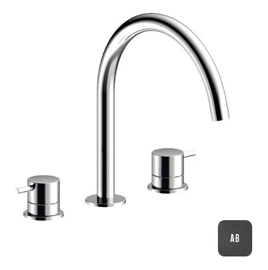 Смеситель для раковины Almar Absolute Black Brushed PVD (E214004.AB)