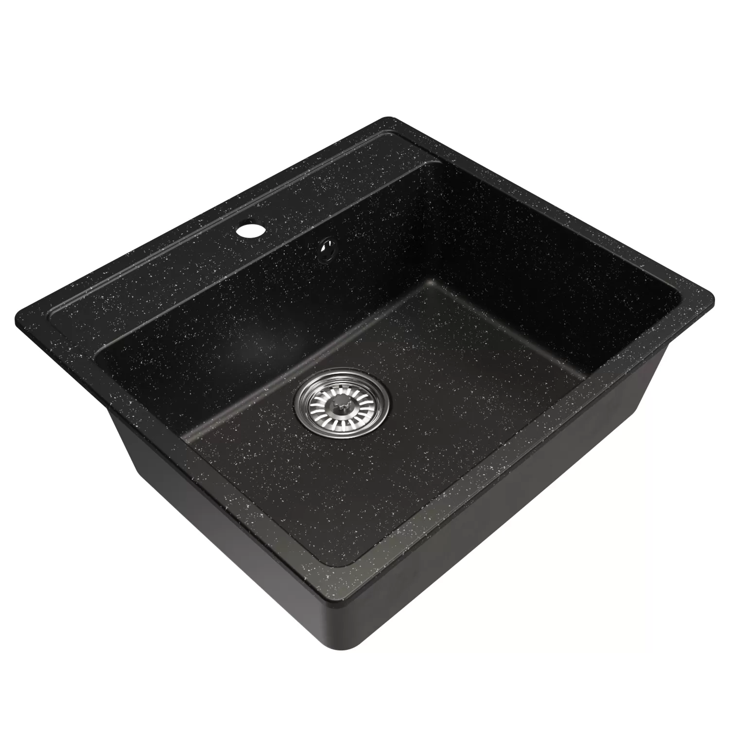Мойка MIXLINE черная 550*490*200мм ML-GM15 (551914)