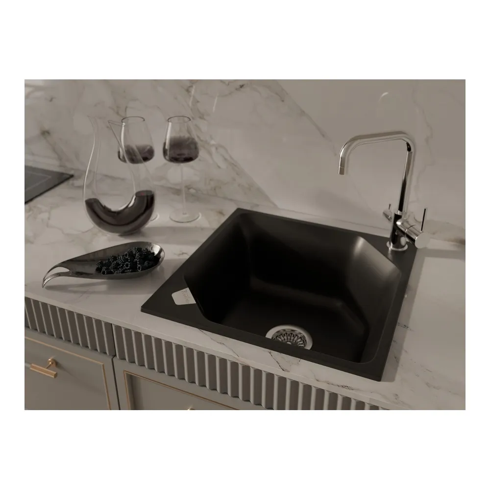 Кухонная мойка Rivelato LOCUS LS-50, черный