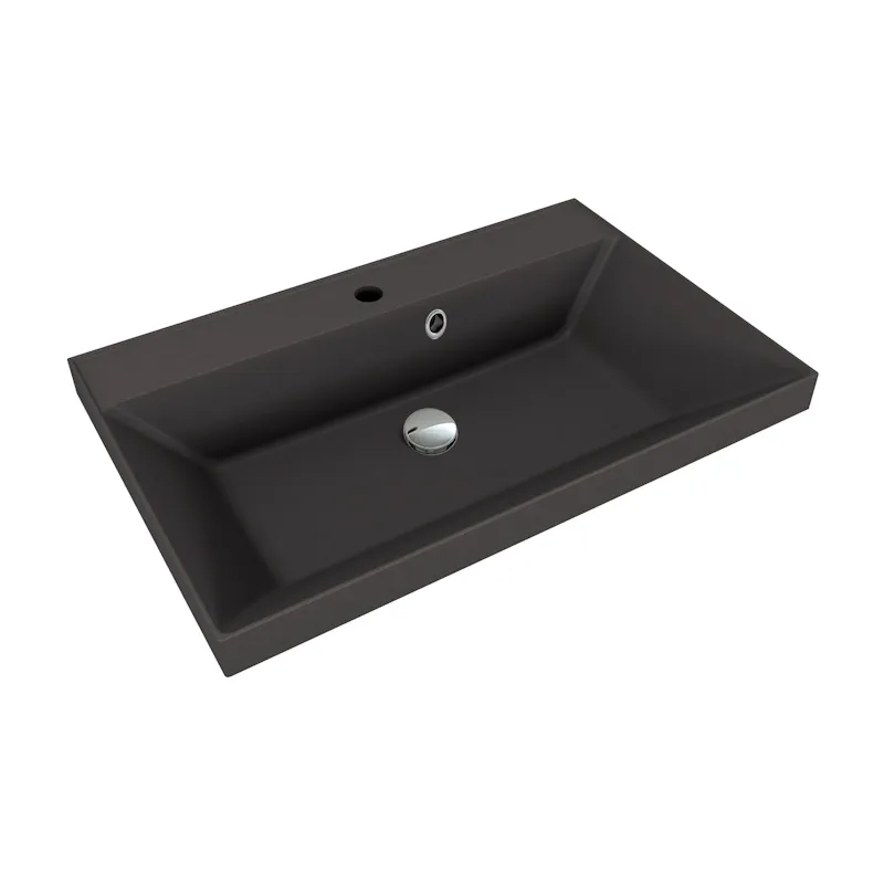 Раковина Florentina Астория 70 см 10.170.00700.302, антрацит