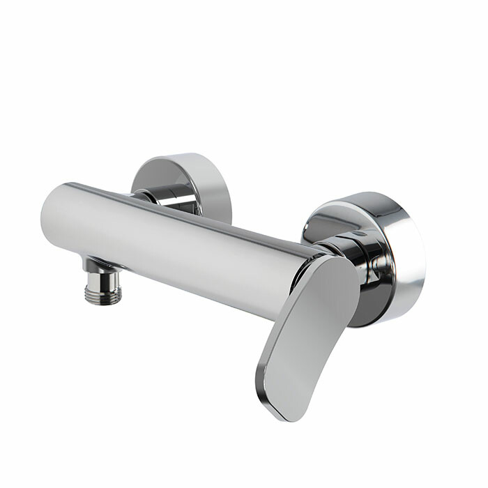 Смеситель для душа Fima Carlo Frattini Flo', брашированный никель (F3805/1SN)