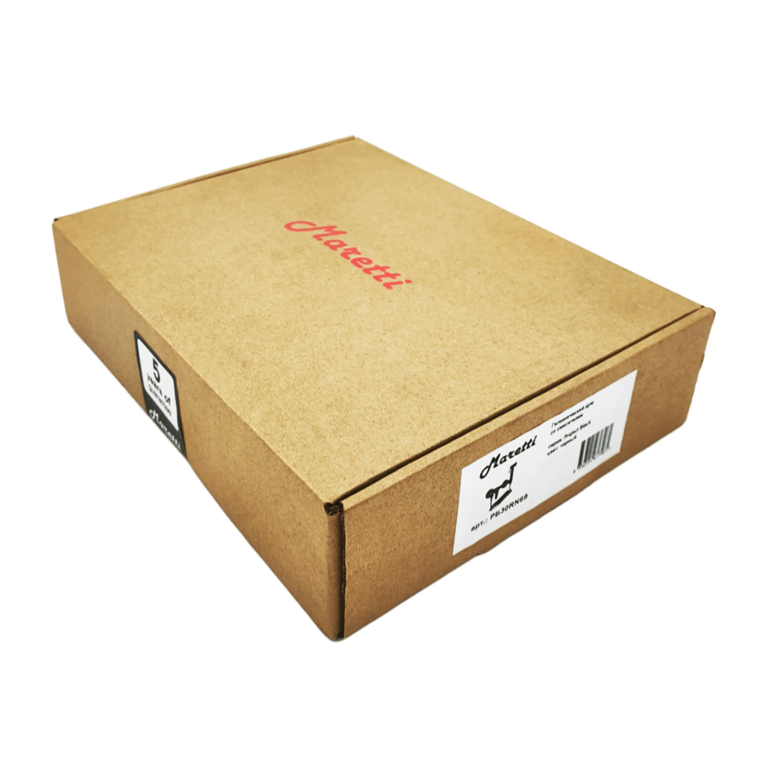 Гигиенический душ со смесителем Maretti Project Black PB30RN69, черный