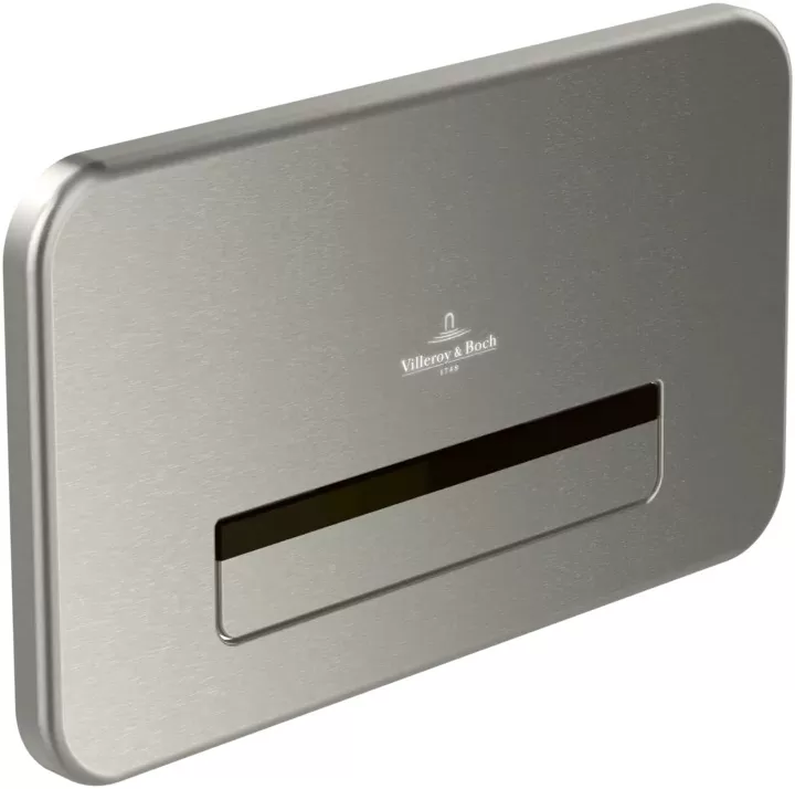 Смывная клавиша Villeroy & Boch ViConnect 200M, ProActive+ (922311LC) (нержавеющая сталь)