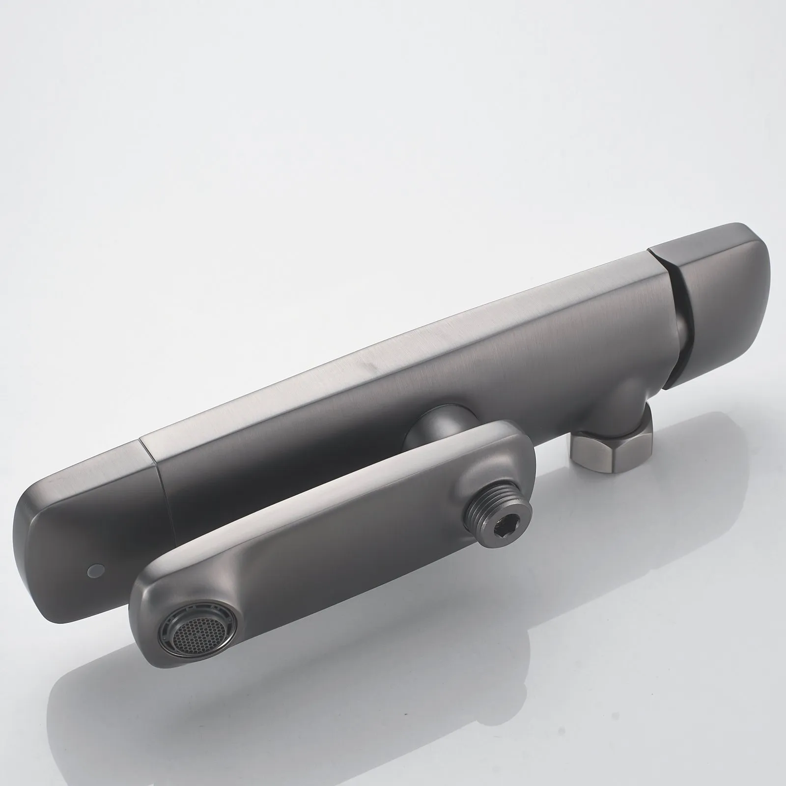 Душевая система Rose R3936T, оружейная сталь