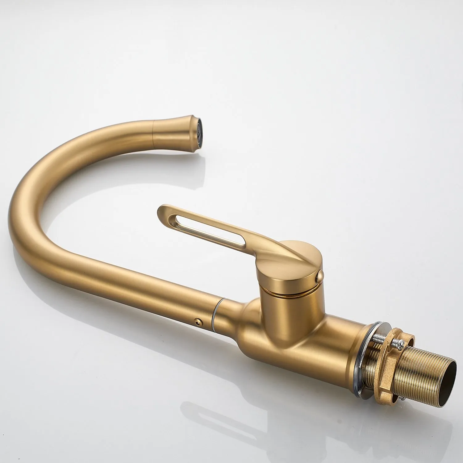 Смеситель для кухни Raffine F103G, золотой сатин