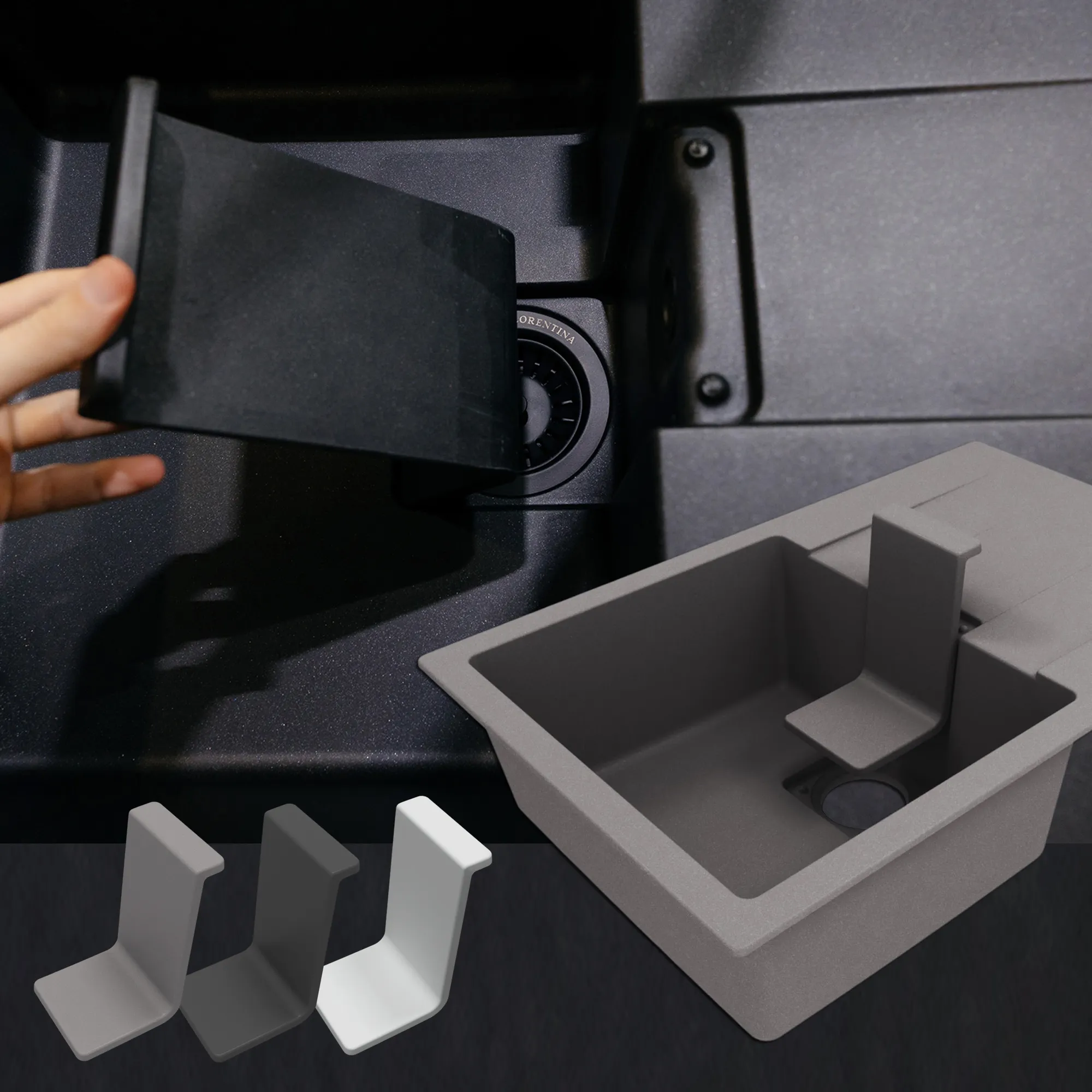 Кухонная мойка Florentina РИВЬЕРА 20.480.C0780.102, черный