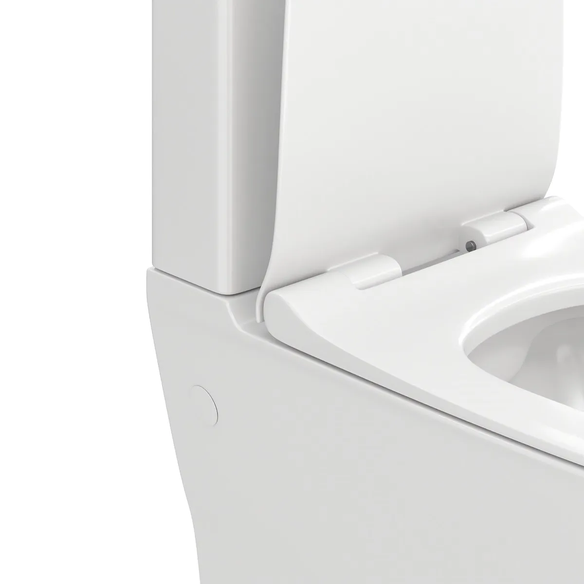 Унитаз напольный Maretti Elio безободковый с микролифтом, EL10NBM35-844, белый