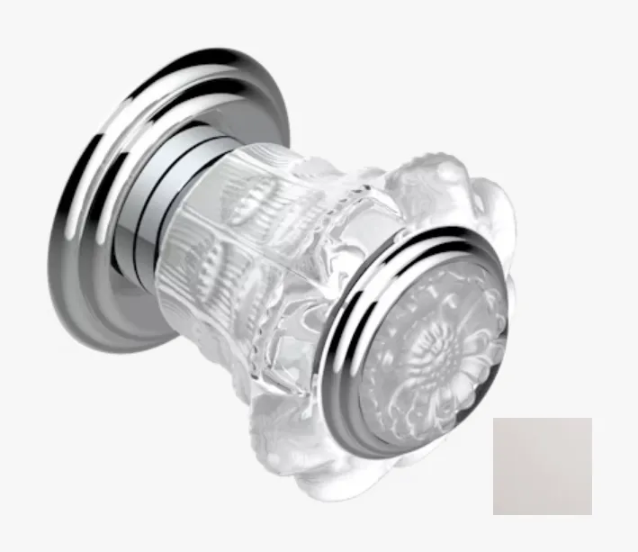 Маховик THG Dahlia для встраиваемого в стену вентиля, никель (A41 B01 30B)