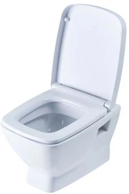 Комплект инсталляции с хромированной кнопкой Santek ПЭК и подвесным унитазом с крышкой с микролифтом Нео 1.WH50.1.543