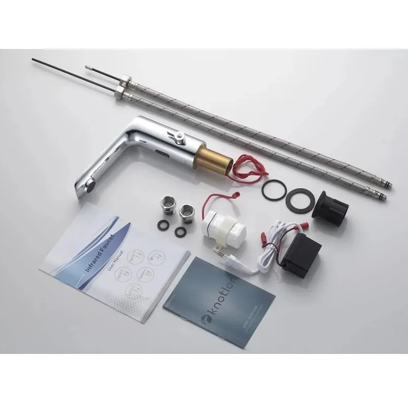 Смеситель для раковины сенсорный Knotlor KN-01, хром