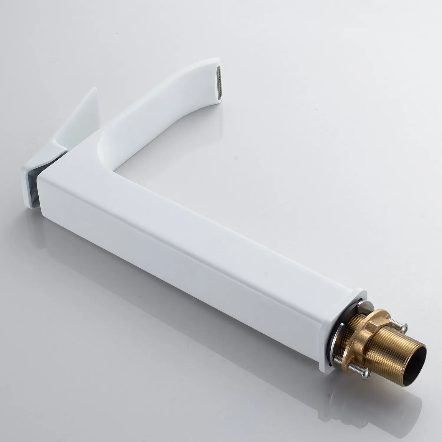 Смеситель для раковины высокий Shevanik S4011C, белый