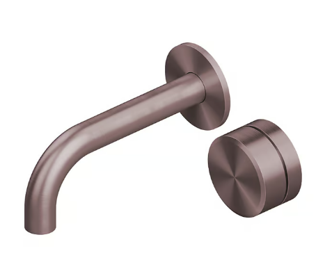 Смеситель для раковины Quadro design Stereo, золото розовое (16 10T OR)