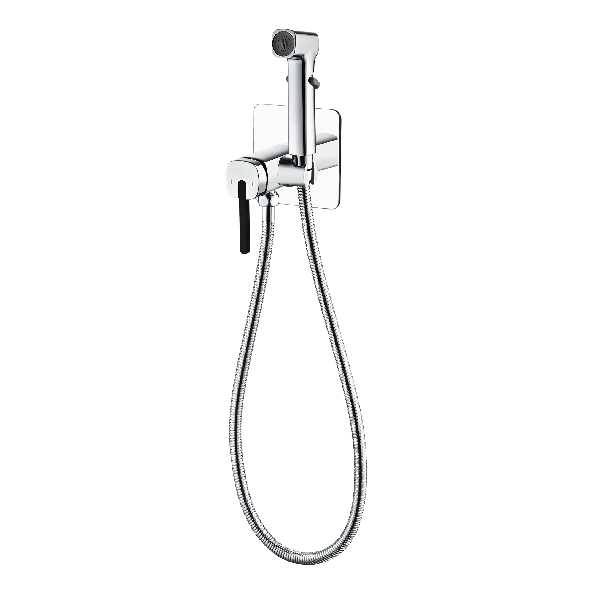 Гигиенический душ со смесителем Rose R245, хром