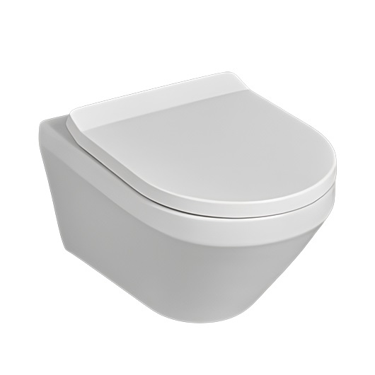 Подвесной унитаз Villeroy & Boch Architectura  DirectFlush , с TwistFlush, Альпийский белый (4616СВ01)