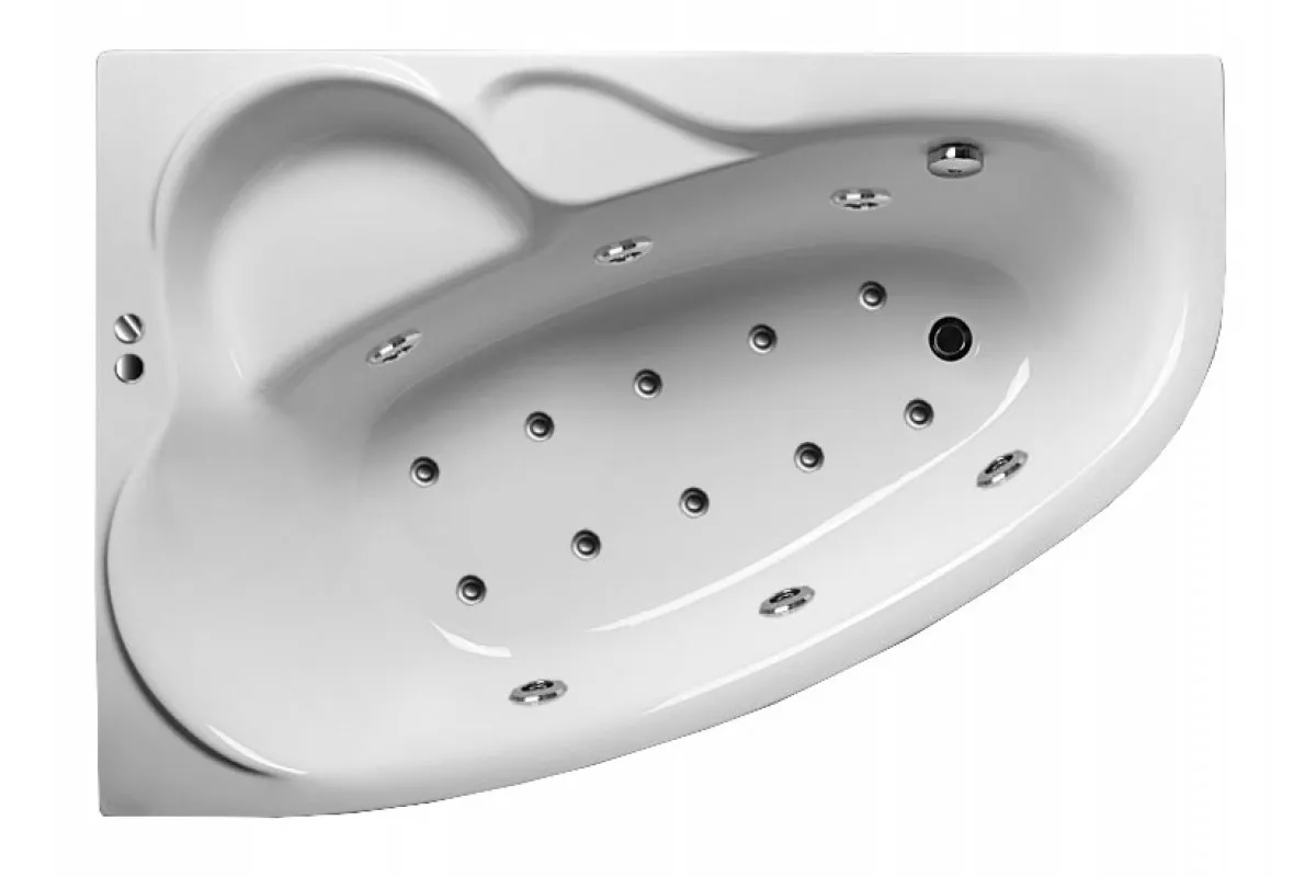 Ванна акриловая левосторонняя Relisan ARIADNA Гл000000533, 150x100