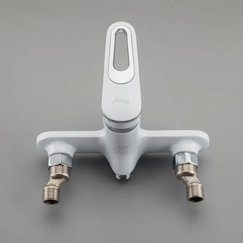 Смеситель для ванны FRAP F2249, белый