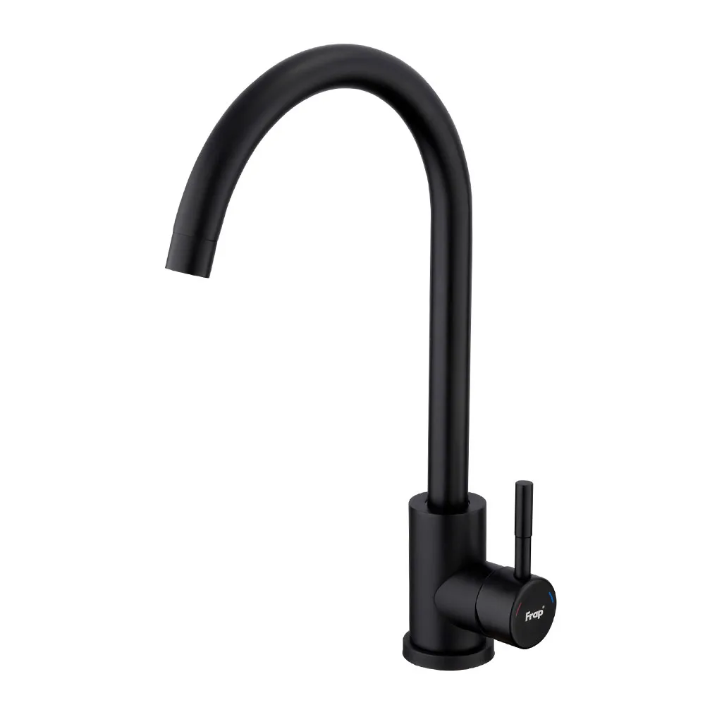 Смеситель для кухни FRAP F40899-4, черный