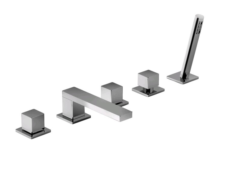 Смеситель для ванны и душа Fantini Mint, хром (34 02 F165)