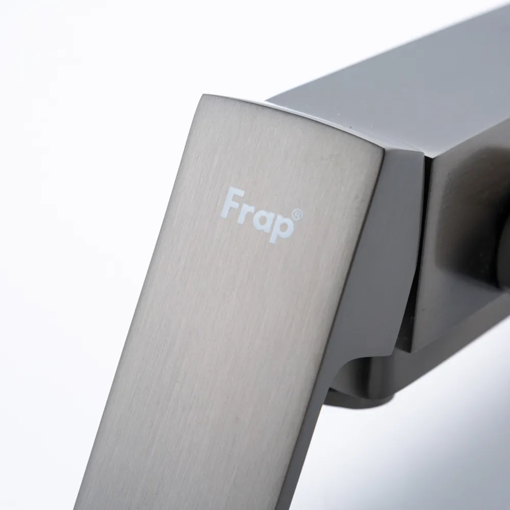 Душевая система FRAP F2490-9, оружейная сталь
