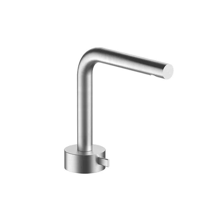 Смеситель для раковины Fantini AF/21 Fukasawa, матовая натуральная сталь (27 93 A004WF)