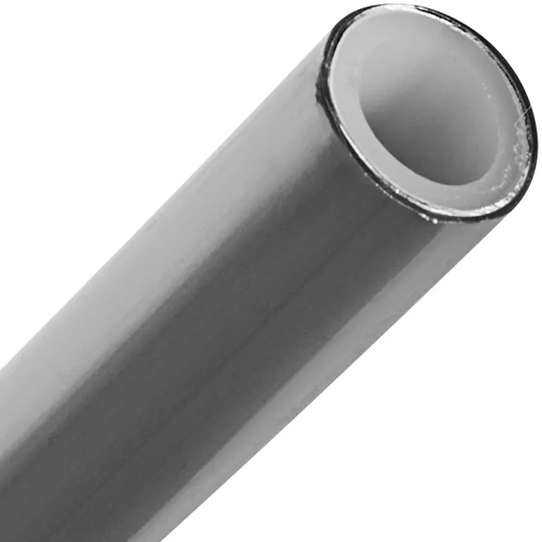 Труба стабильная ROMMER PE-Xa/Al/PE-RT серая 25х3.7 (бухта 50 м) с алюминиевым слоем (RPS-0001-002537)