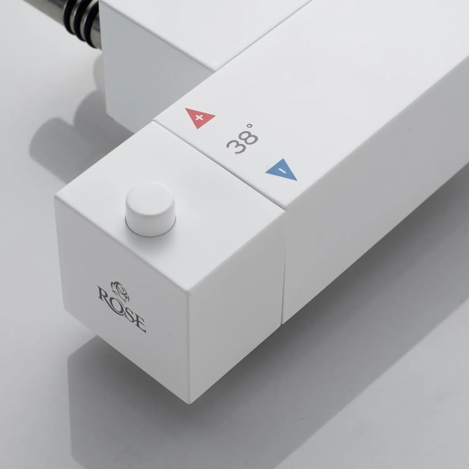 Гигиенический душ с термостатом Rose R965C, белый