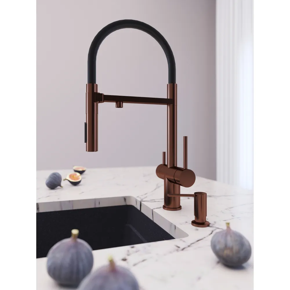 Смеситель для кухни Grandex Aqua Choice-S 9020152, медь