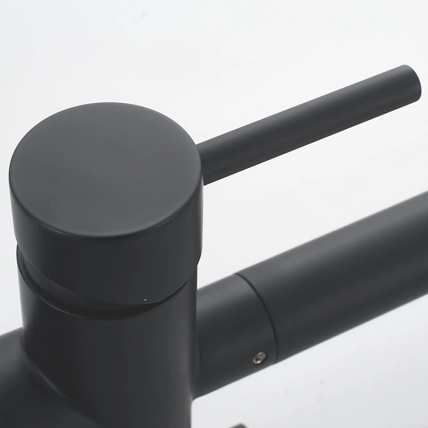 Смеситель для кухни с подключением фильтра Shevanik S178H, черный