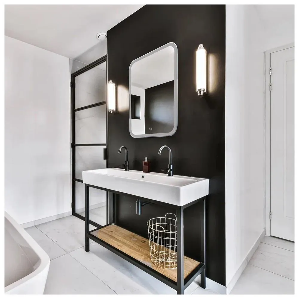Зеркало Silver Mirrors Стив 600х800 - 2 (сенсорный выключатель, подогрев)