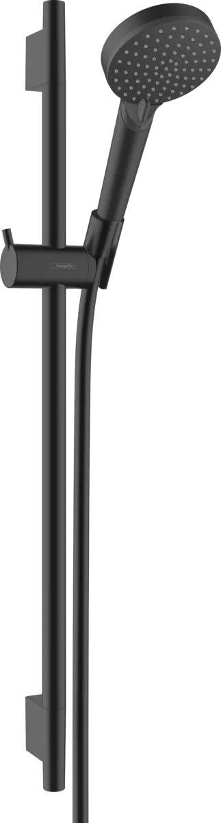 Душевой набор Hansgrohe Vernis Blend Vario cо штангой 65 см. 26422670, матовый черный