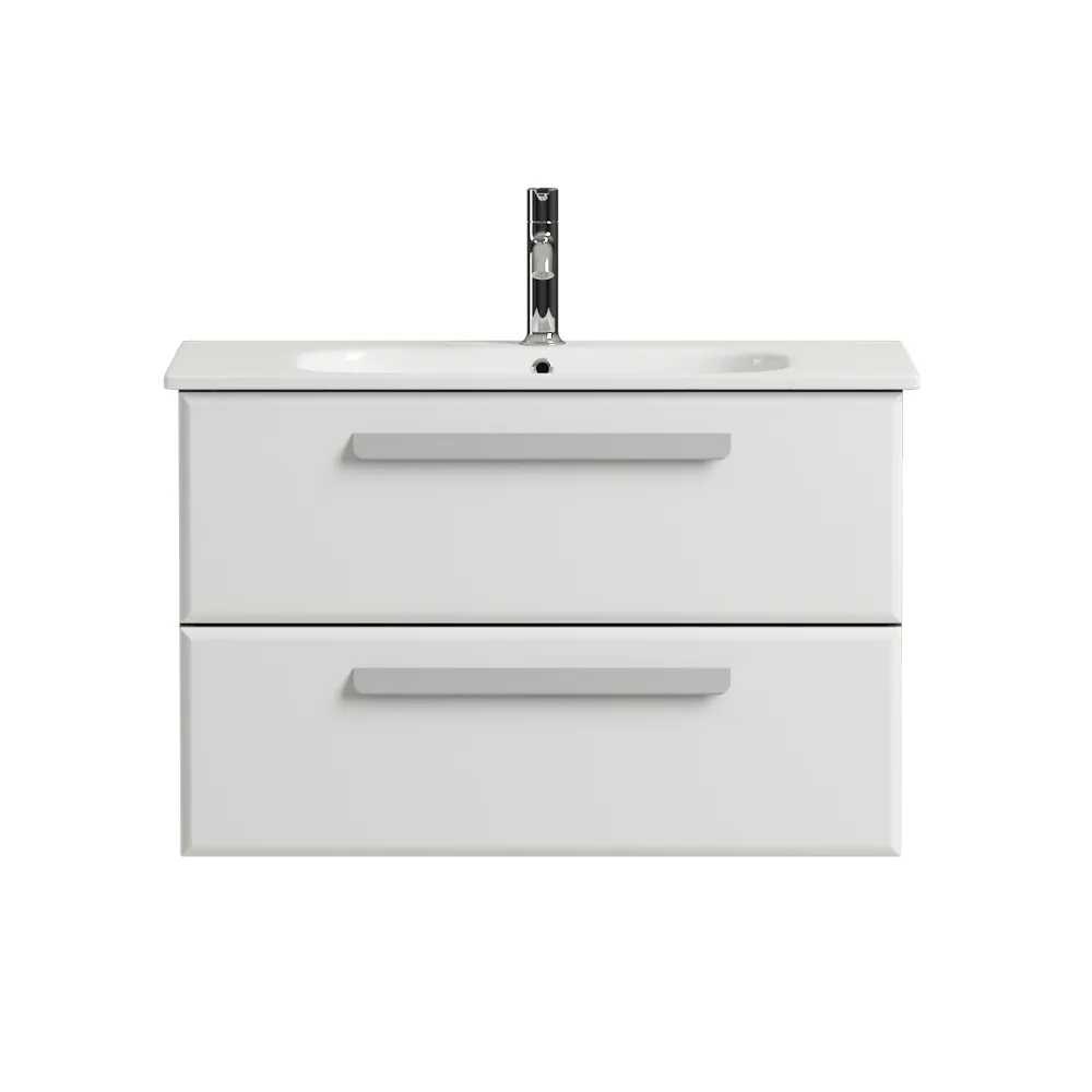 База под раковину подвесная Cezares Eco 770х450х500, Bianco Lucido (ECO-CER-800-2C-SO-BL)