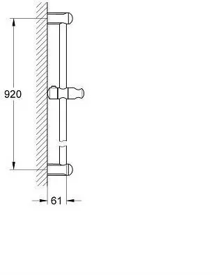 Душевая штанга Grohe New Tempesta Classic 27524000