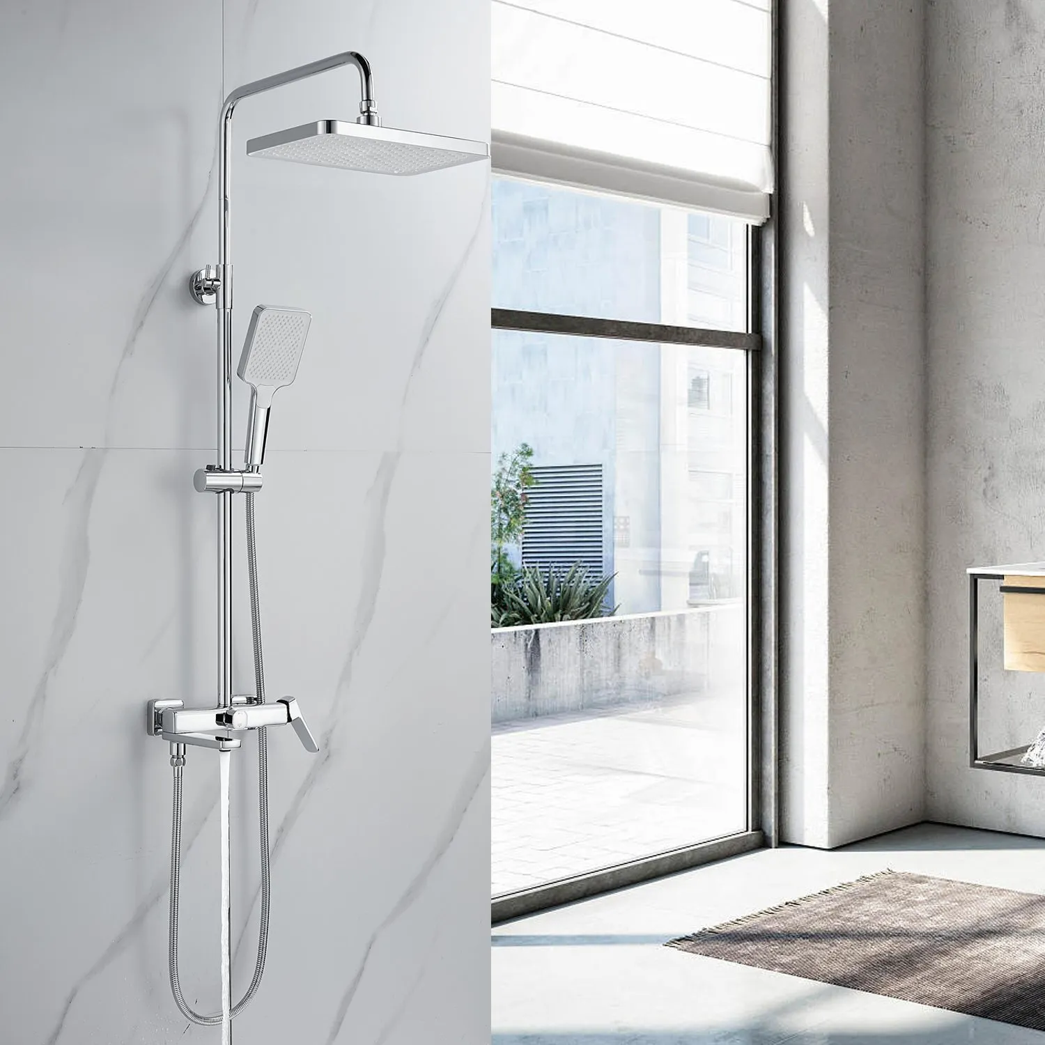 Душевая система Raffine F3699, хром